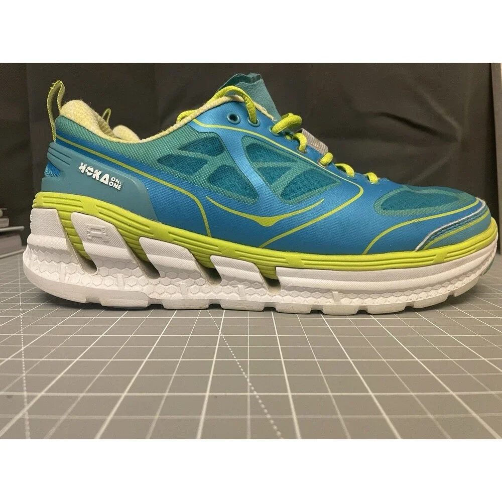 Hoka One One Conquest Women’s 9.5 20108025AWA Blue Green ~ Replacement Insoles ~